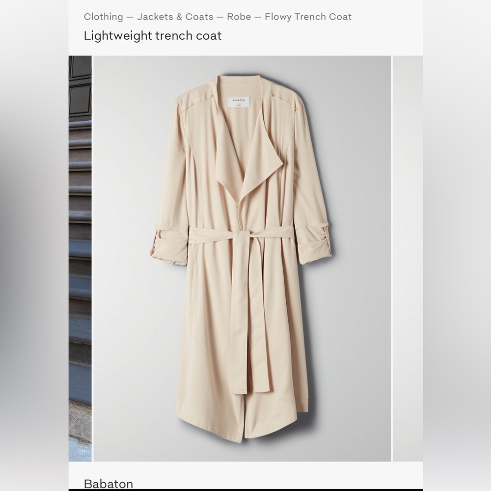 Babaton Lightweight Trench Coat